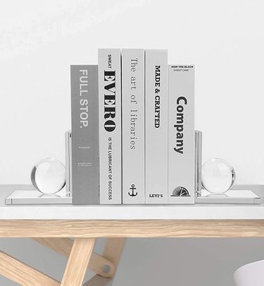 crystal bookends