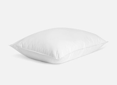 Brooklinen mid-plush down pillow