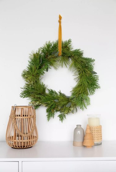 DIY Foraged Holiday Wreath