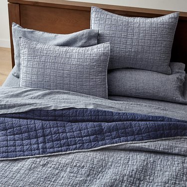 crate and barrel euro pillows