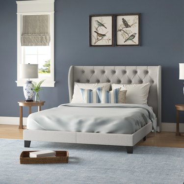 Charlton Home Northborough Tufted Low Profile Standard Bed