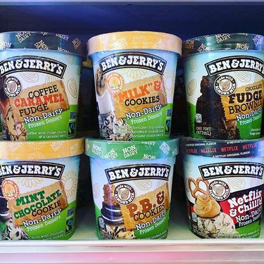 Non-dairy Ben and Jerry's ice cream flavors