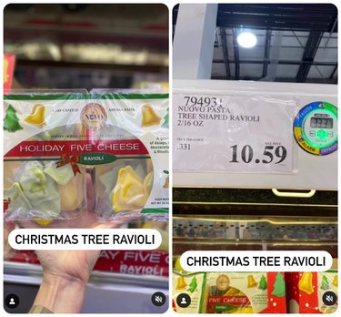 Nuovo Pasta Christmas ravioli at Costco