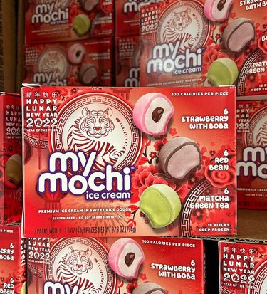 Lunar New Year mochi ice cream at Costco