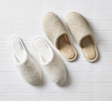 neutral slippers