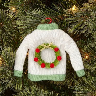 sweater ornament