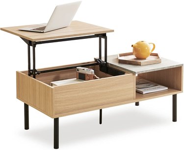 Harmati Lift Top Coffee Table With Storage