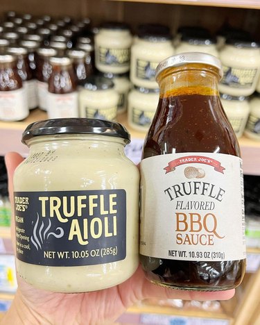 truffle aioli and truffle bbq sauce
