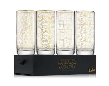 JoyJolt Star Wars Limited Edition Deco Collection Tall Glasses
