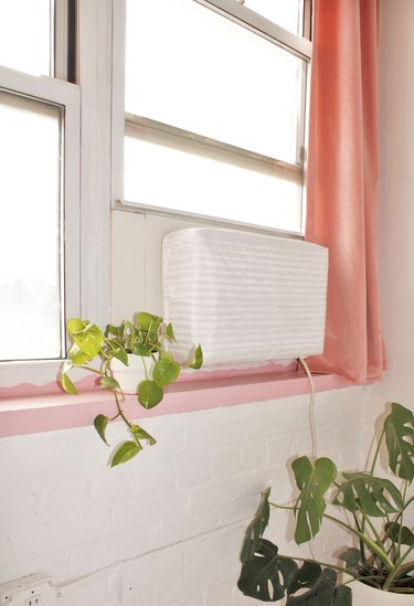 windmill ac cover in white