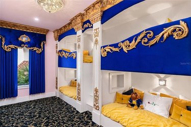 Princess Belle bedroom on zillow