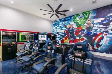 avengers game room on zillow