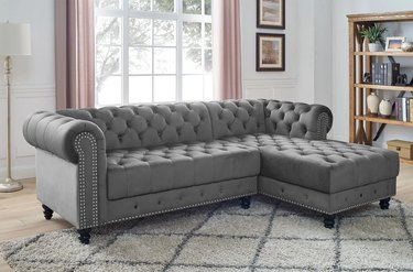 House of Hampton Lora 2-Piece Upholstered Sectional