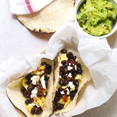 Marisa Moore's Easy Black Bean Breakfast Tacos