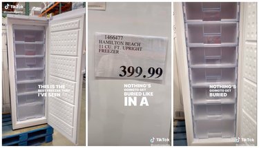 costco hamilton beach upright freezer with drawers