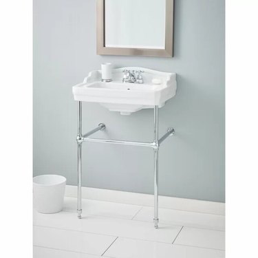 Essex rectangular bathroom console sink