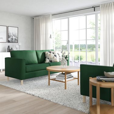 ikea Pärup sofa in living room