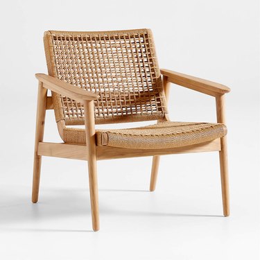 rattan armchair