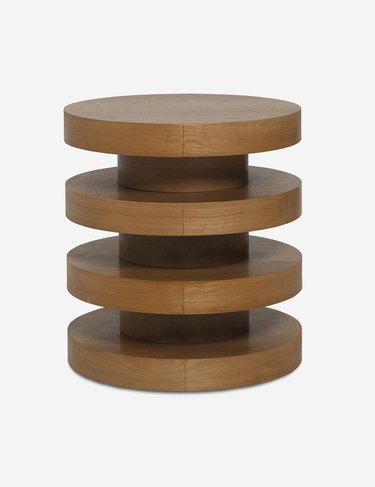 Pentwater Round Side Table in Natural