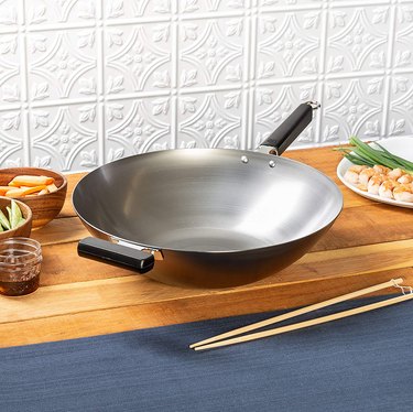 flat-bottom wok