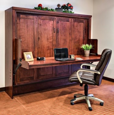 Wilding Wallbeds The Remington Murphy Desk Bed, starting at $3,439