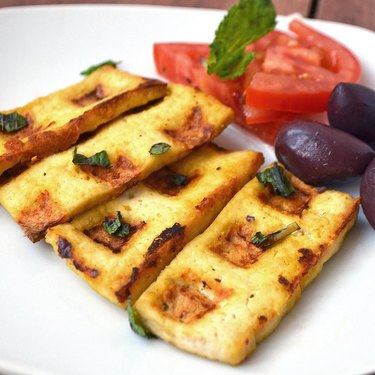 One Arab Vegan's Tofu Halloumi