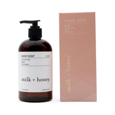 Milk + Honey Blood Orange, Ginger, Lemongrass Hand Soap No.35
