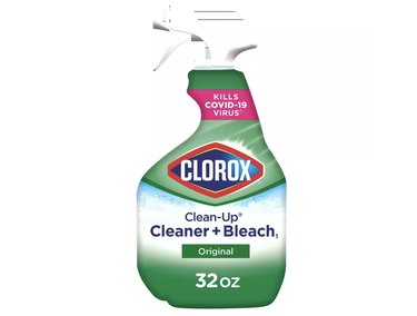 clorox with bleach spray