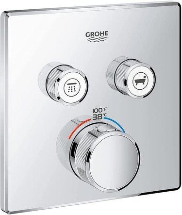 A GrohTherm SmartControl thermostatic valve