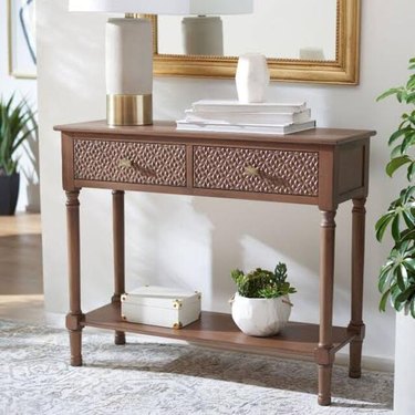 Halton two-drawer console table