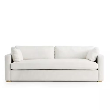 New Heights Augustine 83.5" Linen Blend Straight Sofa