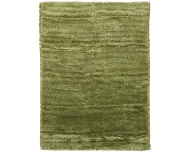 green shag rug