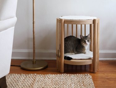 fluted listerby cat tower