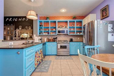 monica's kitchen from friends in zillow home