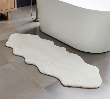 bath mat white