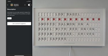 Vestaboard, the Connected, App-Controlled Split Flap Display