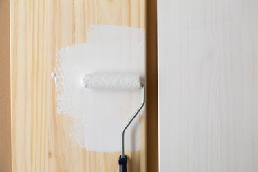 Priming an IKEA cabinet