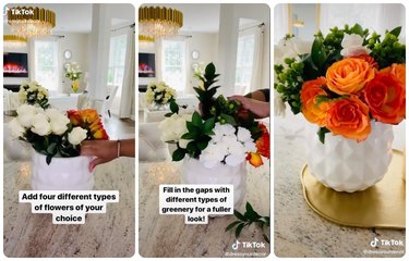 Floral Arrangements - Flower Frog DIY Hack