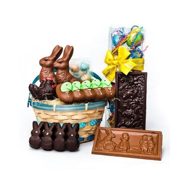 Jacques Torres Chocolate Easter Bunny's Celebration Gift Basket