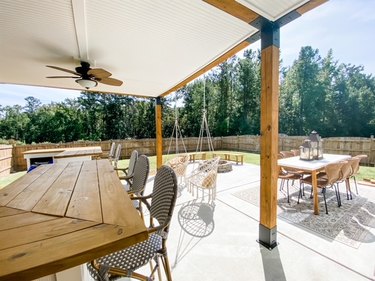 Patio Cover With Ceiling Fan