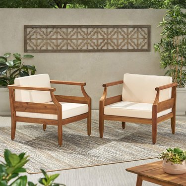 Christopher Knight Home Daisy Outdoor Club Chairs