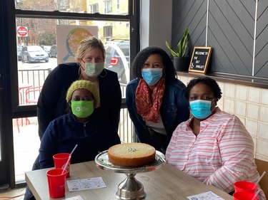 world central kitchen with meghan markle lemon olive oil cake