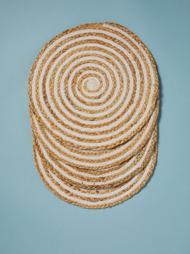 Market Finds Jute And Cotton Braided Placemats