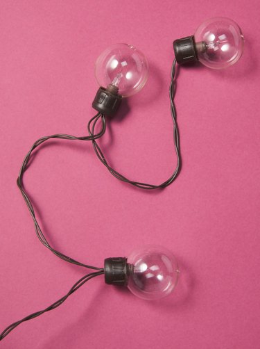 House and Garden Indoor/Outdoor 30-Bulb Solar Powered String Lights