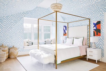 IKEA teenage bedroom idea canopy bed