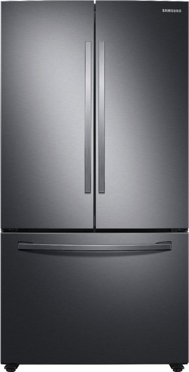 Samsung 3-Door French Door Refrigerator - Fingerprint Resistant Black Stainless Steel