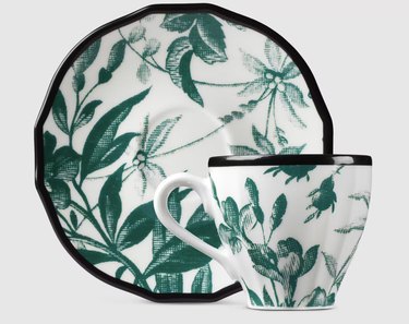 Gucci Herbarium Coffee Cup and Saucer
