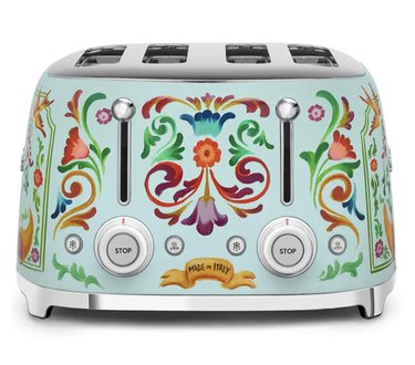 SMEG Dolce Gabbana 4-Slot Toaster