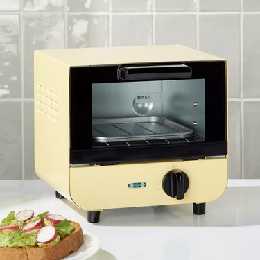 Yellow Mini Toaster Oven