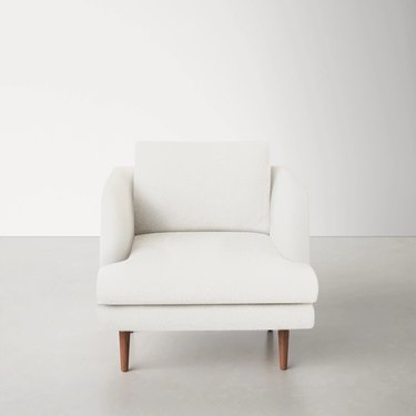 square chair in white